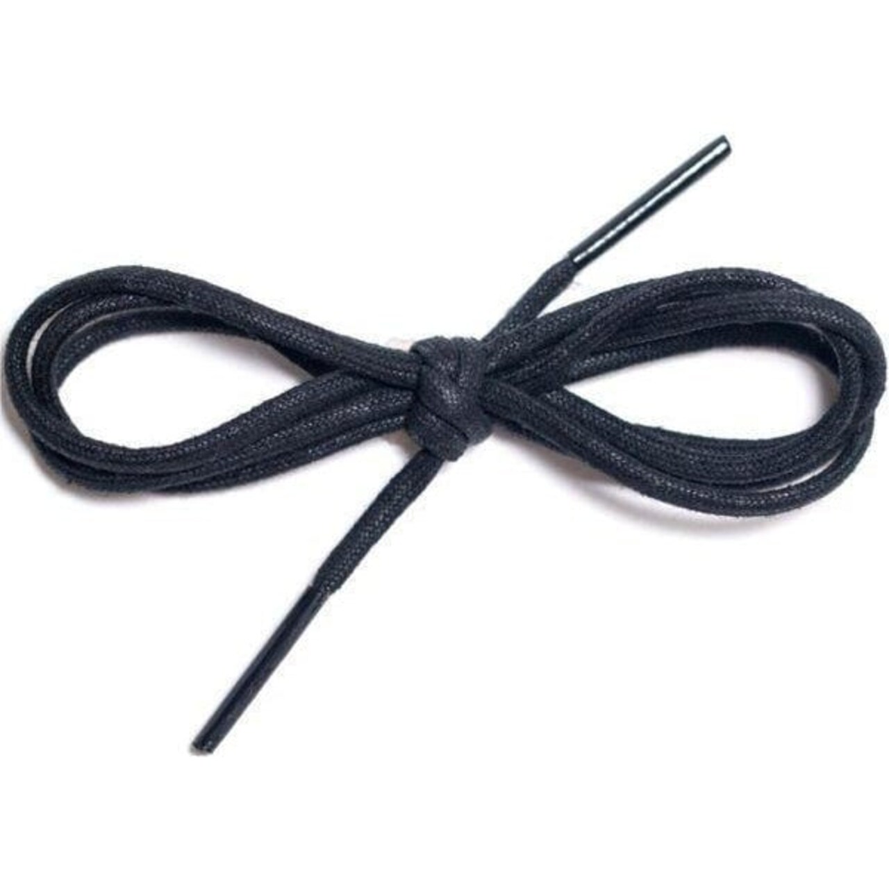 Waxed Cotton Round Shoelaces 1/8 Inch 12 Pairs Bulk For Dress Shoes Various Colors